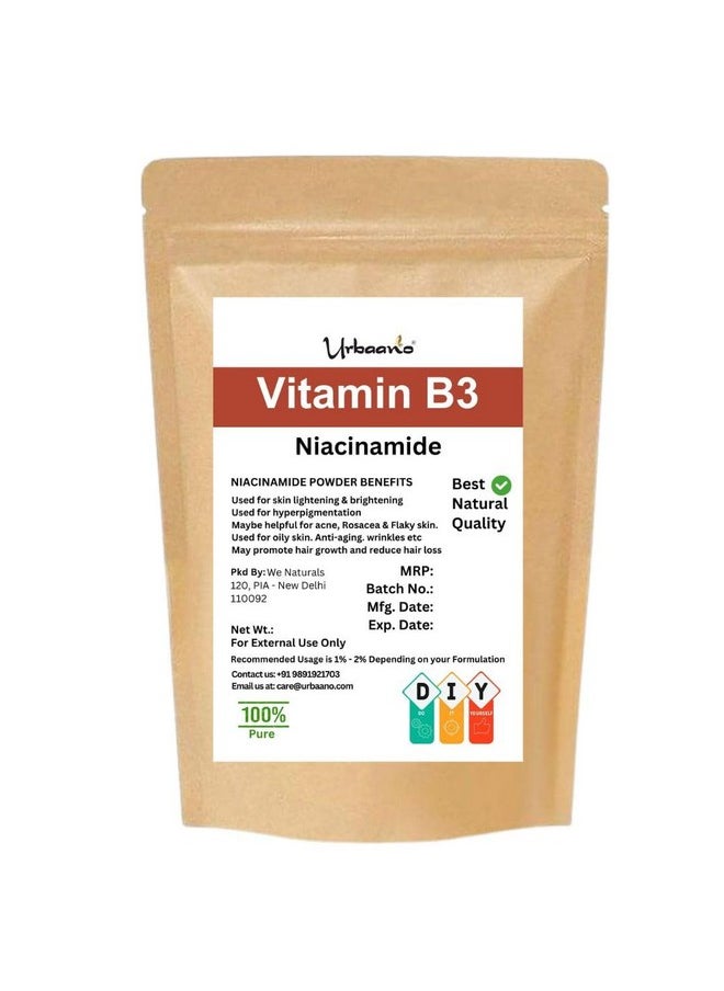 Niacinamide Powder (Vitamin B3) For Making Diy Cream, Serum & Skin Care. 