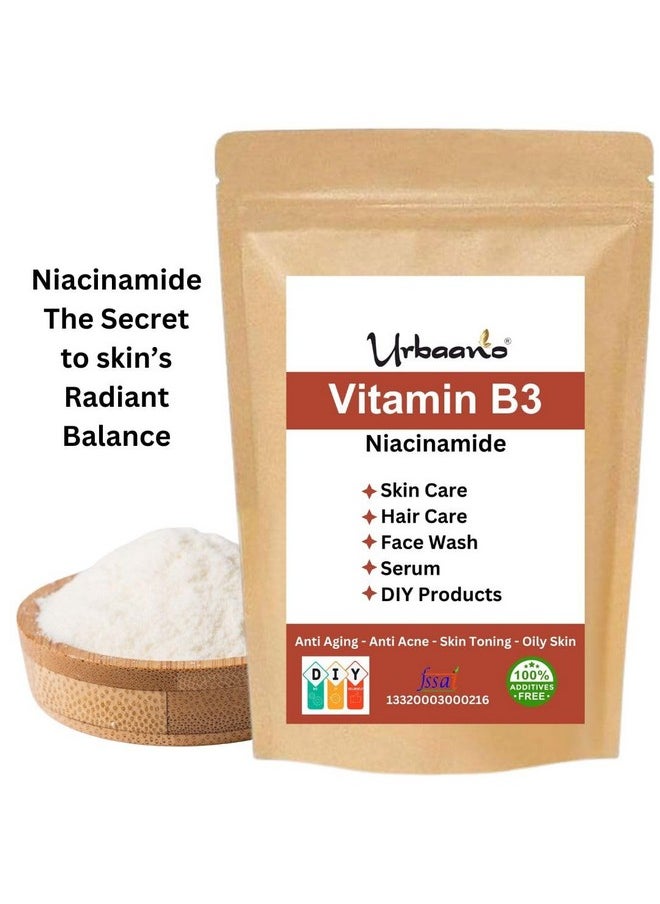 Niacinamide Powder (Vitamin B3) For Making Diy Cream, Serum & Skin Care. 