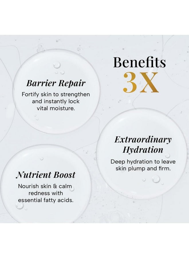 Barrier Repairing & Hydrating Advanced Booster Serum With 2% Hyaluronic Acid, 2% Ceramides, 3% Marine Extracts For Instant Hydration | Repairs Damaged Skin Barrier, 30 Ml