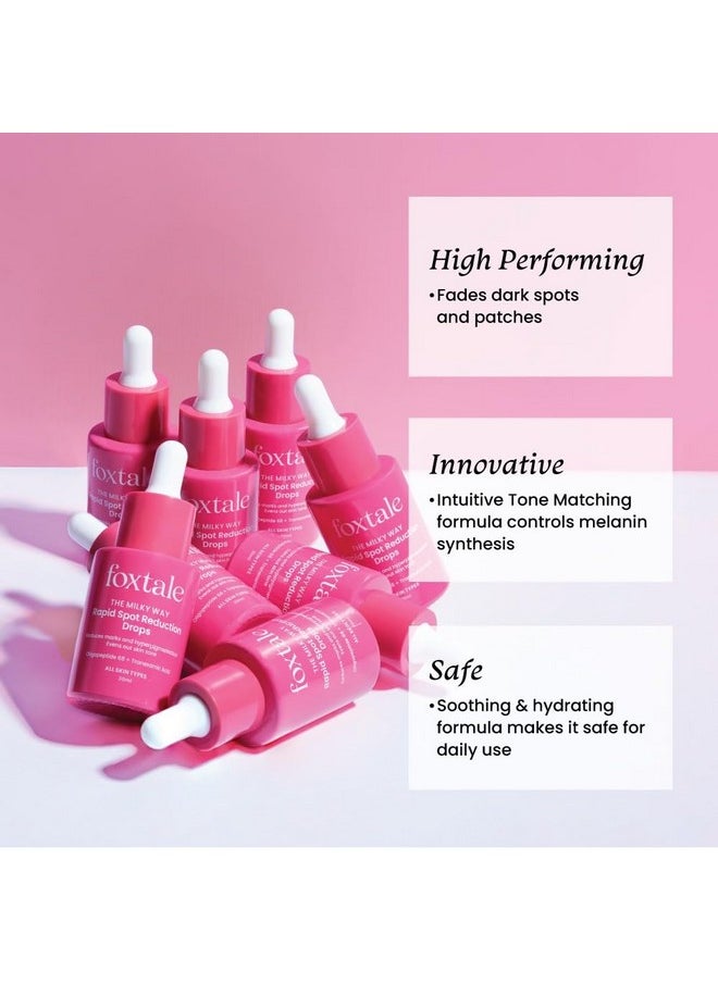 (Pack Of 2) 3% Tranexamic Acid&Peptide Serum For Pigmentation|Reduces Marks&Hyperpigmentation|Fades Dark Spots|Brightens And Evens Out Skin Tone|All Skin Types|Men And Women - 30 Ml