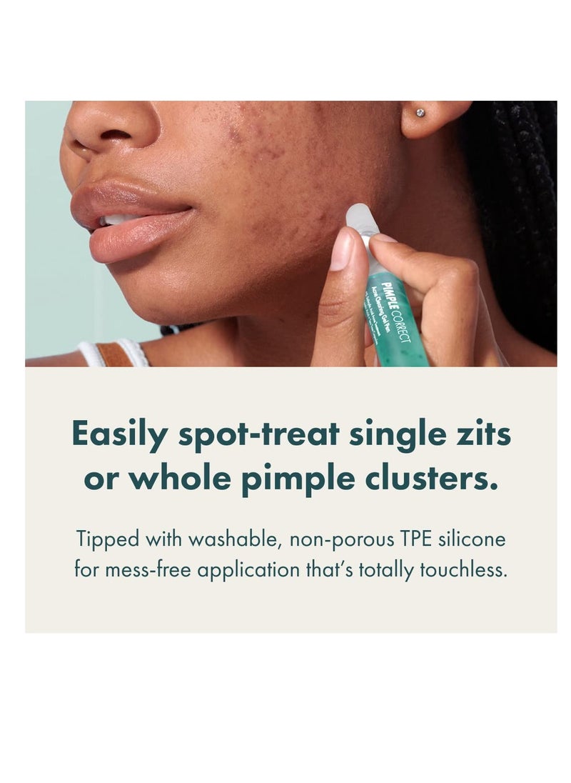 Hero Cosmetics Pimple Correct Acne Clearing Gel Pen - Maximum Strength 2% Salicylic Acid, Non-Drying Formula for Early Stage and Emerging Pimples (1 Count)