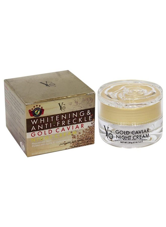 Whitening Gold Caviar Night Cream 20 Gr Yc471 (Pack Of 1)