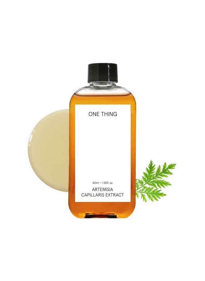 Artemisia Capillaris Extract Toner - Mugwort Toner Rich In Vitamin A | Soothing, Cooling, Calms Redness & Inflammation, Strengthens Skin Barrier, Deeply Hydrates, For Glowing Skin, 40Ml