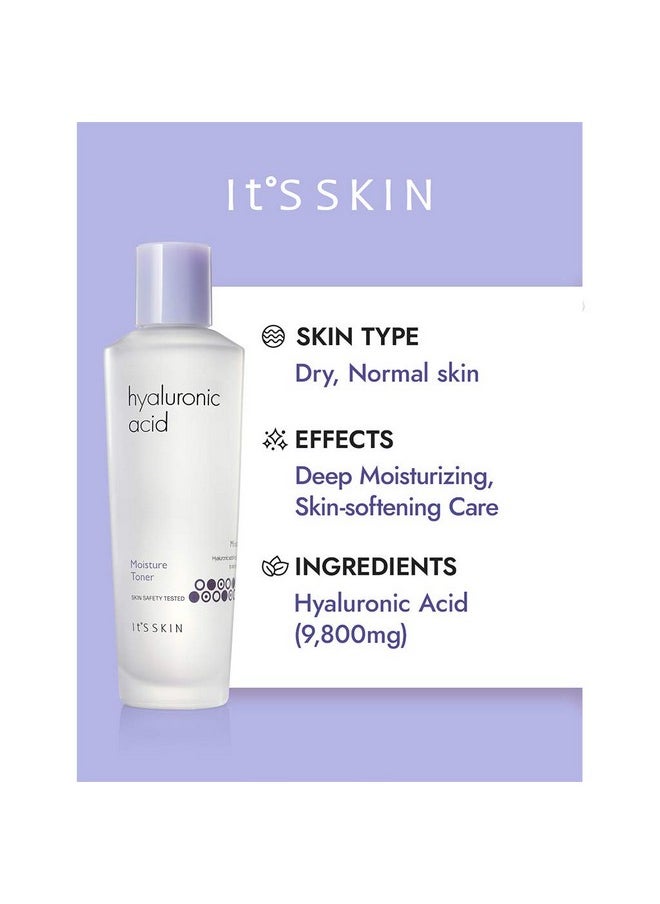 Skins Hyaluronic Acid Moisture Toner, Purple, 150 Ml