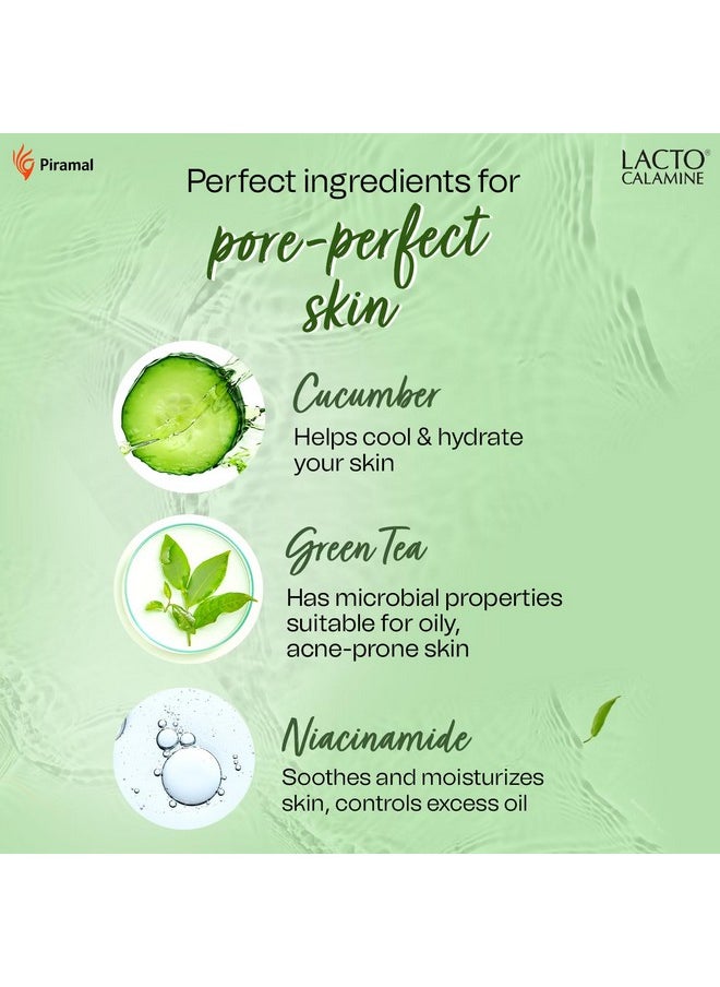 Face Toner With Cucumber | 120Ml Each-Pack Of 3 | Deep Pore Cleansing | Open Pores Tightening With Green Tea & 2% Niacinamide For Cool & Hydrated Skin | No Sulphate, Alcohol & Parabens