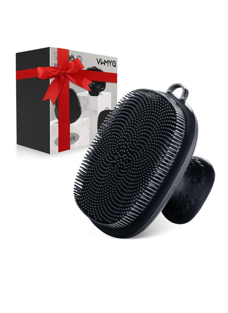 VWMYQ Face Scrubber, Silicone Face Scrubber for Men, Facial Cleansing Brush Silicone Face Wash Brush Manual Waterproof Cleansing Skin Care Face Brushes for Cleansing and Exfoliating