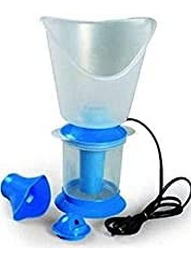 Face, Nose And Cough Steamer 3 In 1 Plastic Steam Vaporizer, Nozzle Inhaler, Facial Sauna, And Facial Steamer Machine For All (Multi Colour)