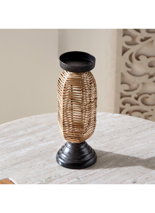 Drane Metal Pillar Candleholder 8 x 8 x 22.5 cm