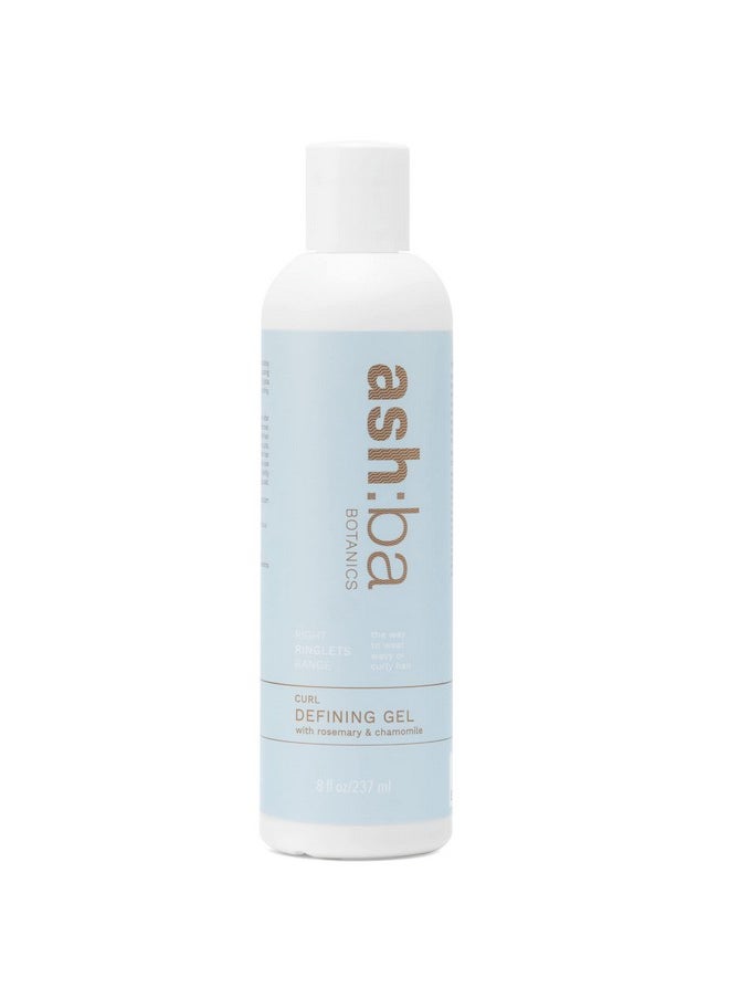 Curl Defining Gel For Curly & Wavy Hair | Enhances Curls, Controls Frizz & Medium-Strong Hold For Women & Men| With Rosemary, Amino Proteins & Chamomile | Silicone Free - 237 Ml
