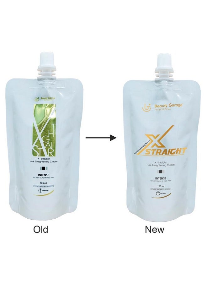 X-Straight Hair Straightening Cream Set (Intense Cream + Neutralizing Cream) 125Ml Each