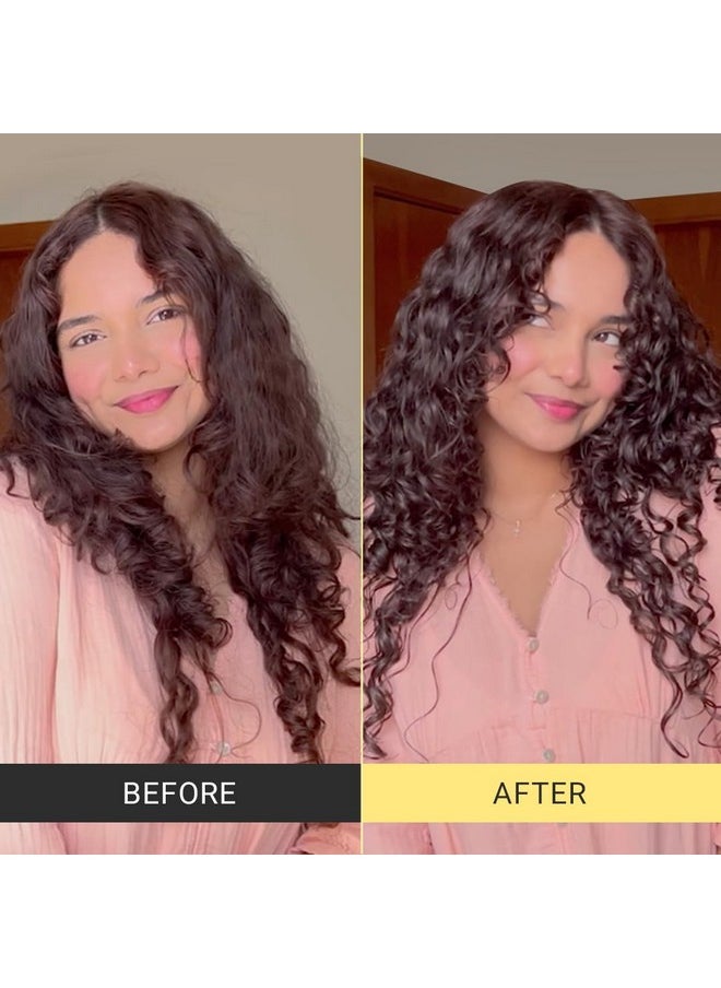 Curl Styling Combo (Mini) - Curl Cream (50Ml) + Gel (50Ml) For Dry, Frizzy, Wavy, Curly Hair | Reduces Frizz | Moisturises, Hydrates & Defines Curls | Natural Hold | No Sulphate,Paraben,Silicone