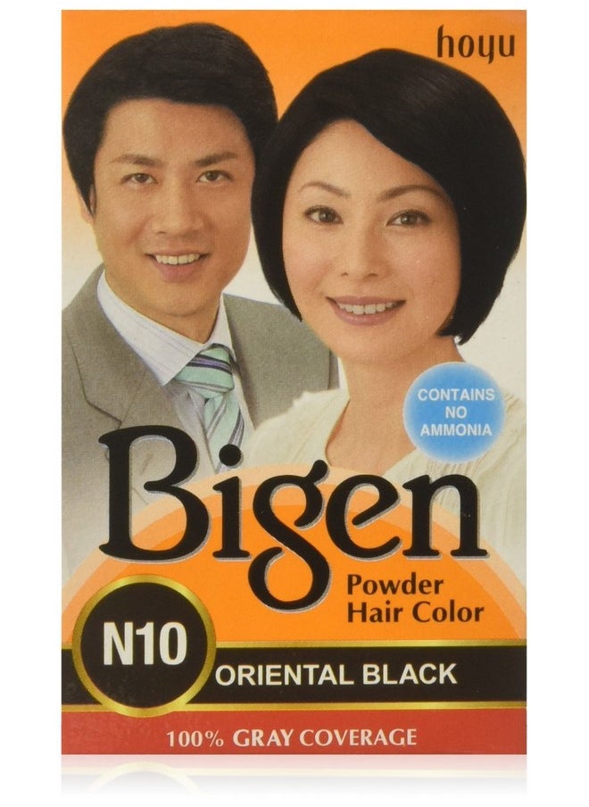 Powder Hair Color, Oriental Black, 0.21 Ounce, 6 Count