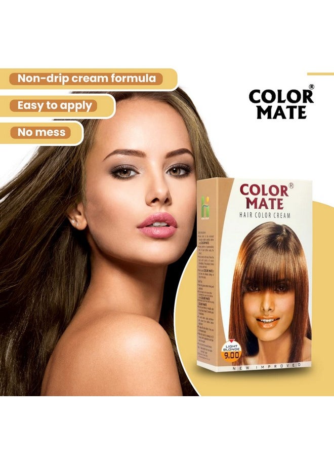 Hair Color Cream - Light Blonde 130 Ml (Pack Of 2)