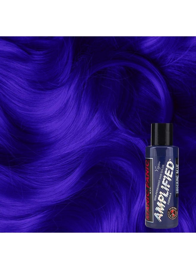 Amplified Semi Permanent Hair Colour, Shocking Blue, 113G