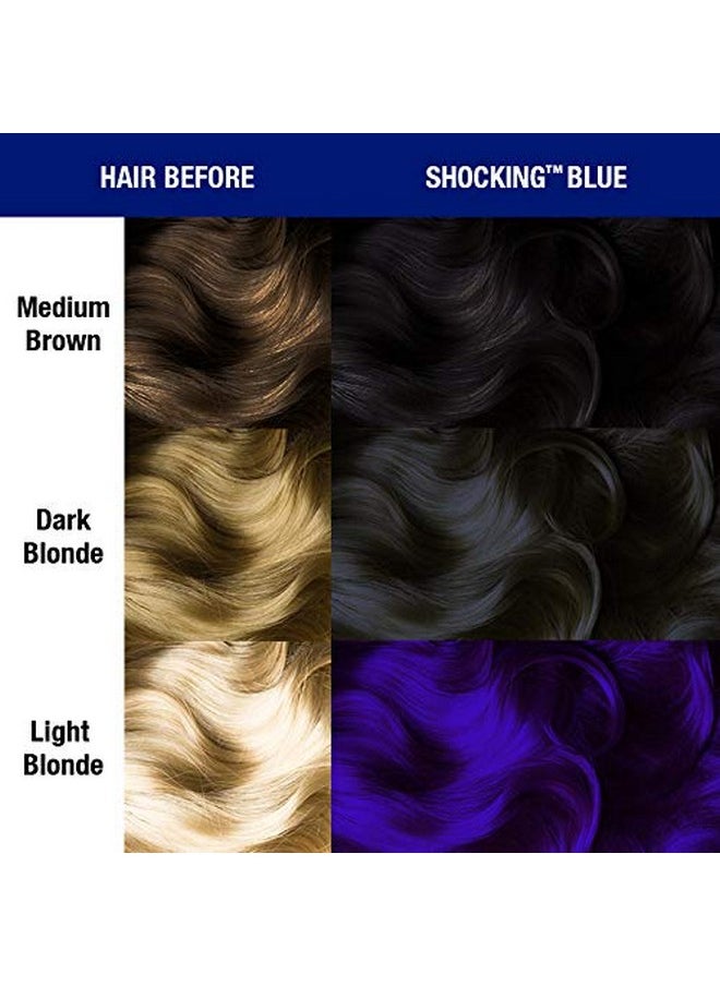 Amplified Semi Permanent Hair Colour, Shocking Blue, 113G