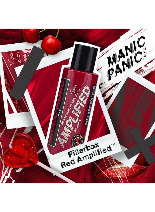 Amplified Semi Permanent Hair Colour - Pillarbox Red, 118 Ml