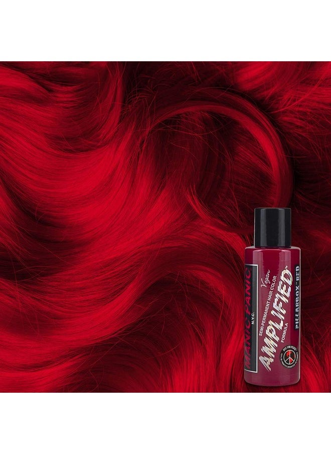 Amplified Semi Permanent Hair Colour - Pillarbox Red, 118 Ml