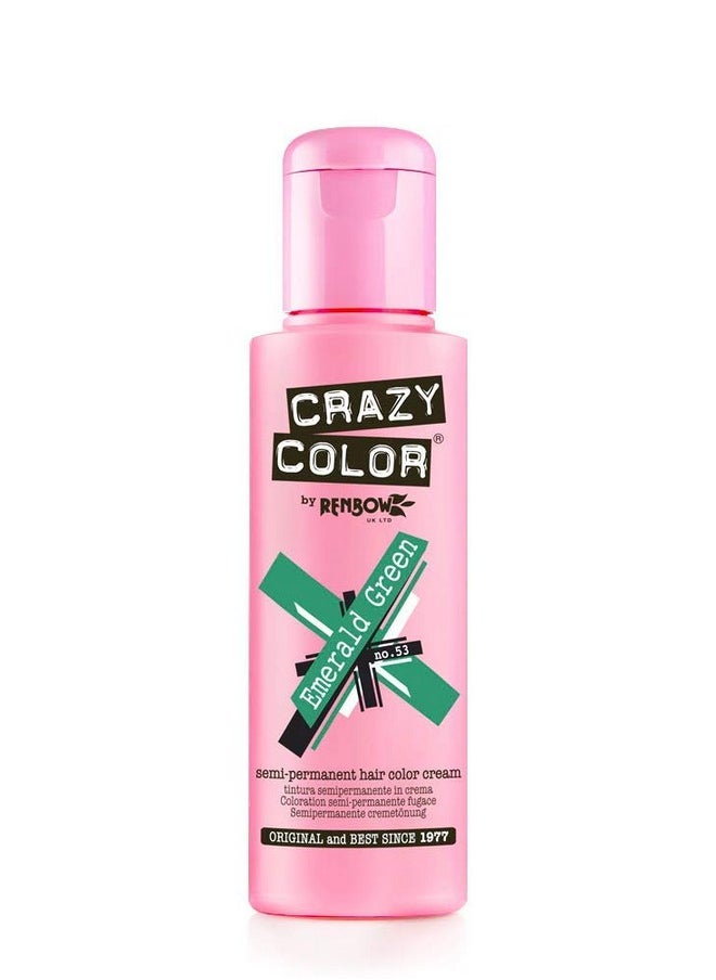 Crazy Color Emerald Green-53 100Ml, 100 Ml