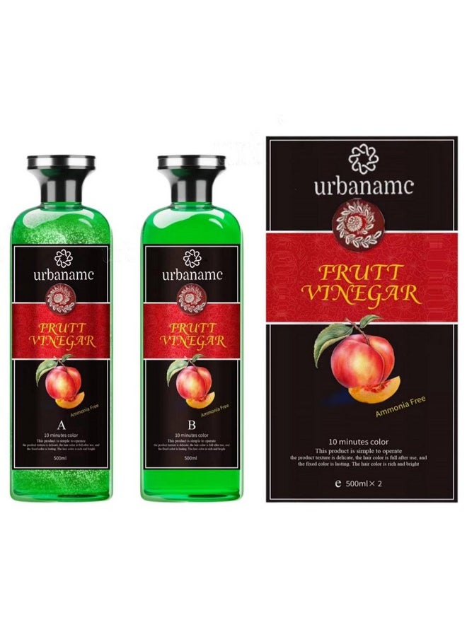 Fruit Vinegar Black Gel Color Professions Hair Color Pack Of 2