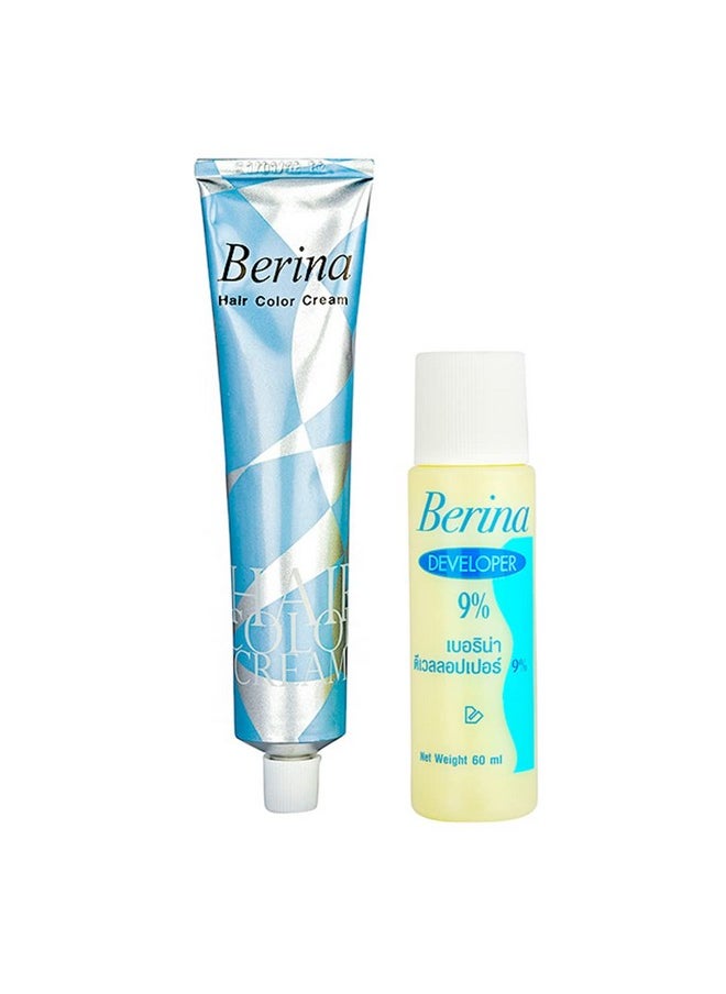 A Series Cream Hair Color Full Coverage Long Lasting Dye Cream 60 Gm With Developer And Protein Conditioner For Men And Women (60Gm Pack Of 1, A5 Medium Golden Brown)