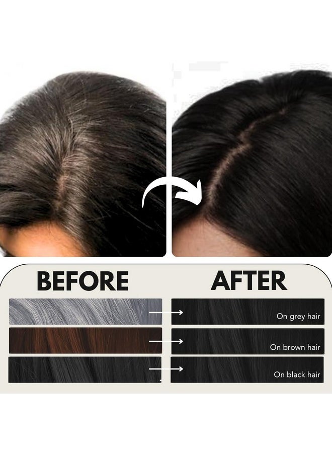 Natural Black Timeless Hair Tint, Permanent Crème Hair Colour For Natural-Looking Results, Complete Grey Coverage, Long-Lasting Formula Free From Ppd, Ammonia, & Resorcinol, 1.0 Natural Black