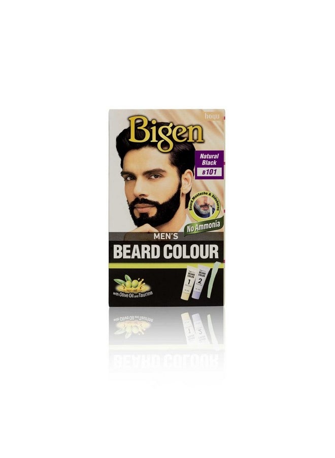 Mens Beard Colour Natural Black B101