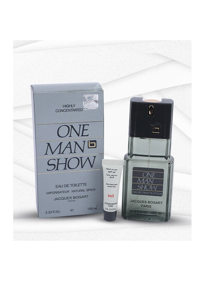 Pack of 2 One Man Show Ruby and Silver Fragrance 200ml