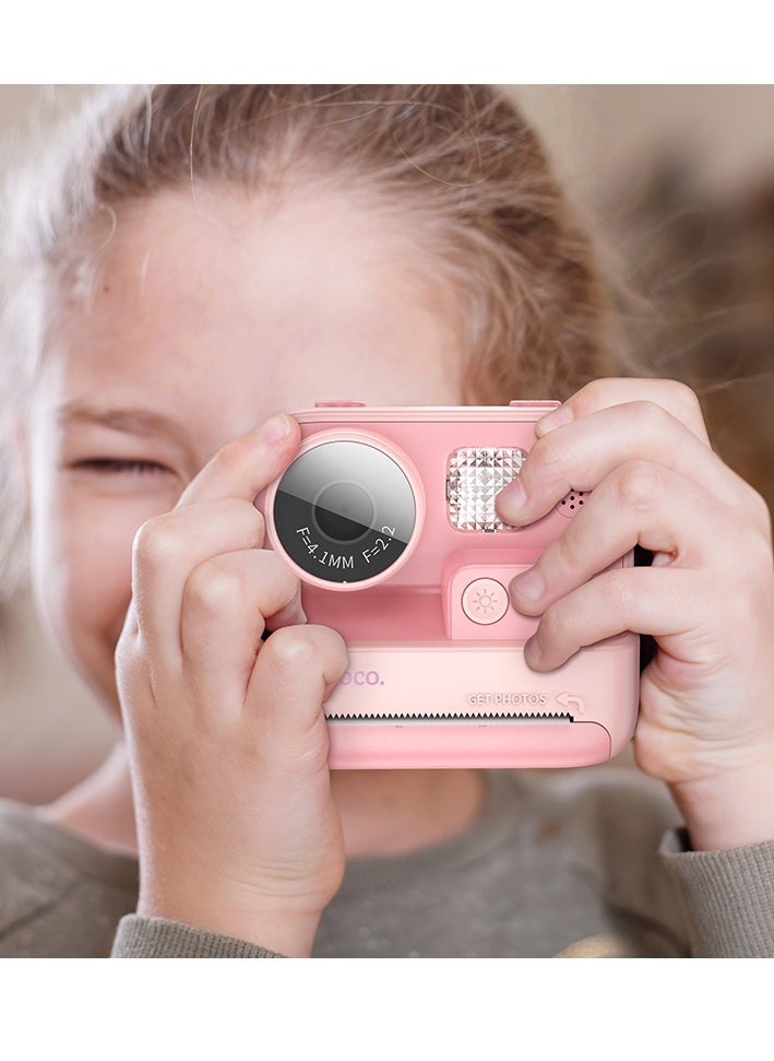 hoco DV200 Dual Lens Children Printing Camera – 48MP Photos, 720P Videos, 2-Inch IPS HD Display