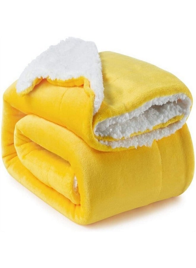 New Born Baby Blankets All Season Fluffy 2 Layered Ac Wrapping Sheet Flannel And Sherpa Blanket For Baby Boys And Baby Girls, Toddlers 130 Cm X 105 Cm,(3-24 Months)(Lightweight), Pack Of 1