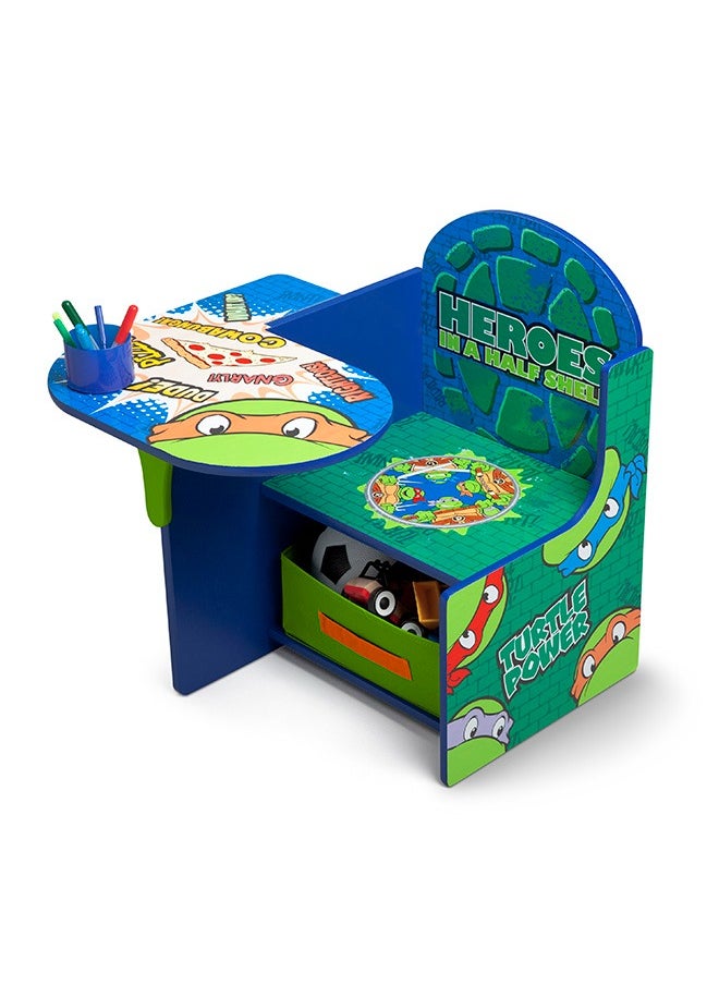 Teenage Mutant Ninja Turtles Chair Desk with Storage Bin