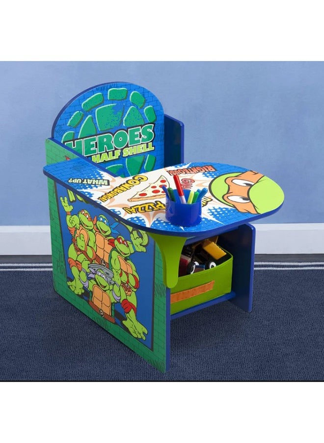 Teenage Mutant Ninja Turtles Chair Desk with Storage Bin