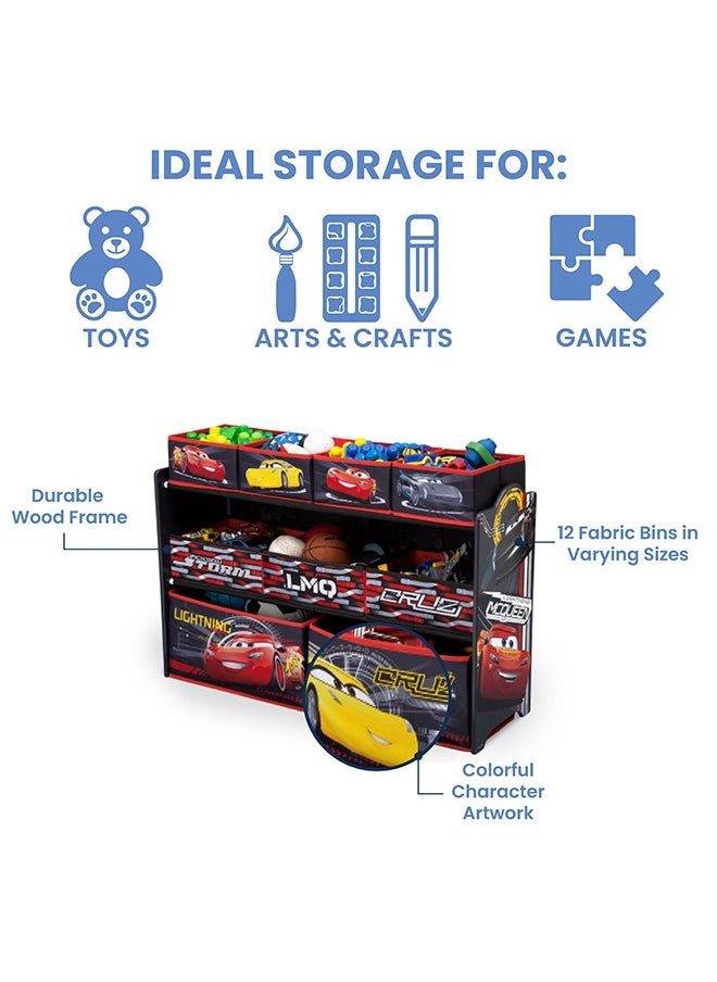 Deluxe 9-Bin Toy Storage Organizer, Disney / Pixar Cars