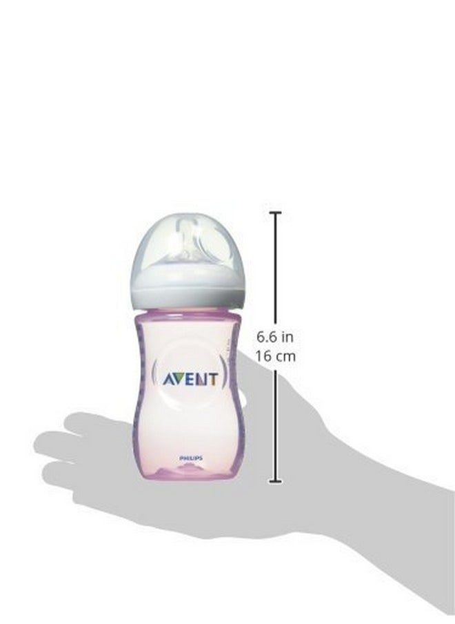 Ps Avent Natural Response 3.0 Pink Feeding Bottle 260Ml Scy903/11