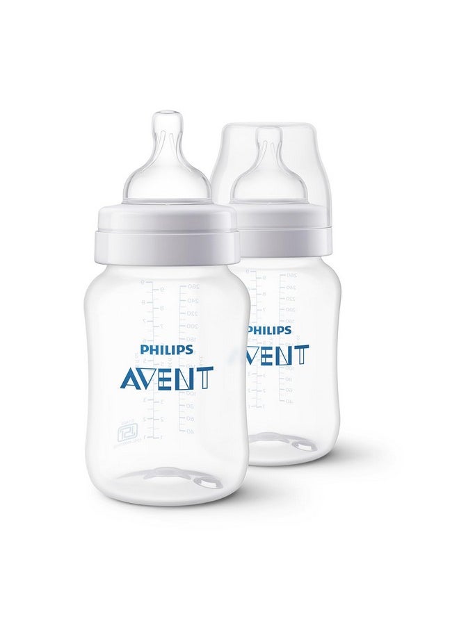 Ps Avent Anti-Colic Baby Feeding Bottles | 9Oz/260Ml - Pack Of 2 | Scy103/20