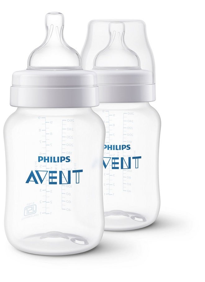 Ps Avent 260Ml Classic Plus Feeding Bottle (Twin Pack)