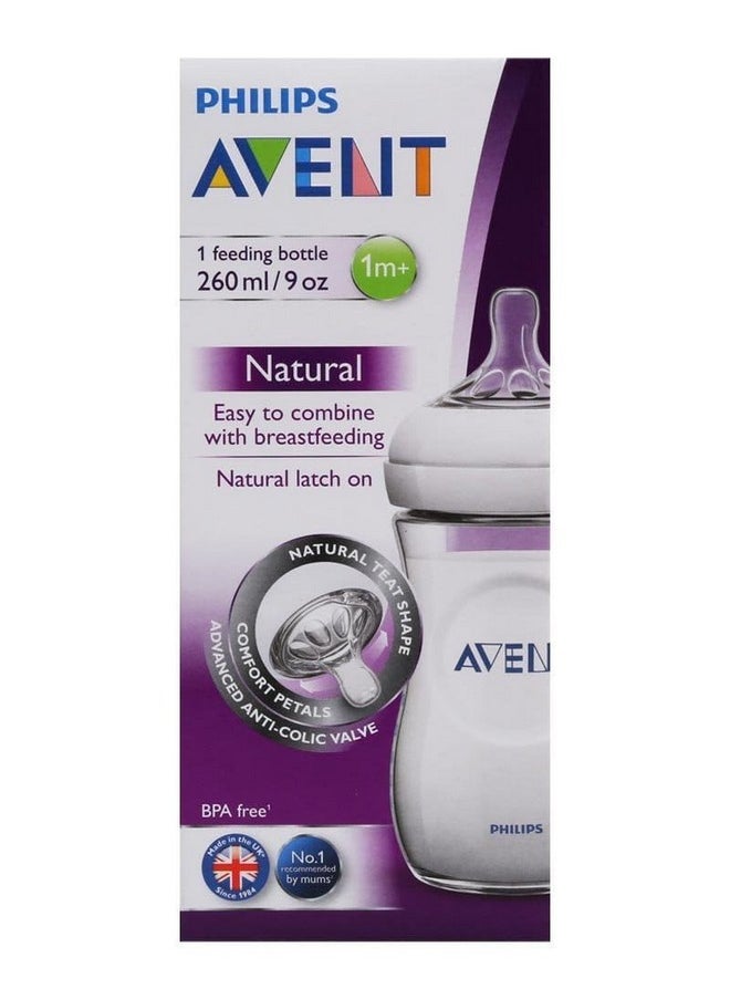 Ps Avent 260Ml Natural Feeding Bottle With 125Ml Natural Feeding Bottle