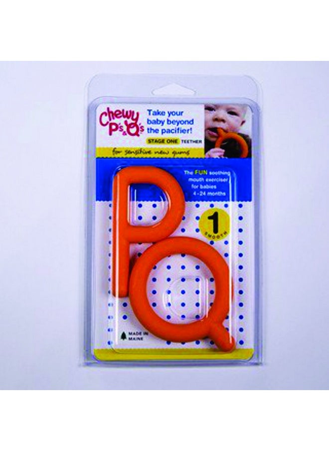 P And Q (Orange) - Pack Of 2