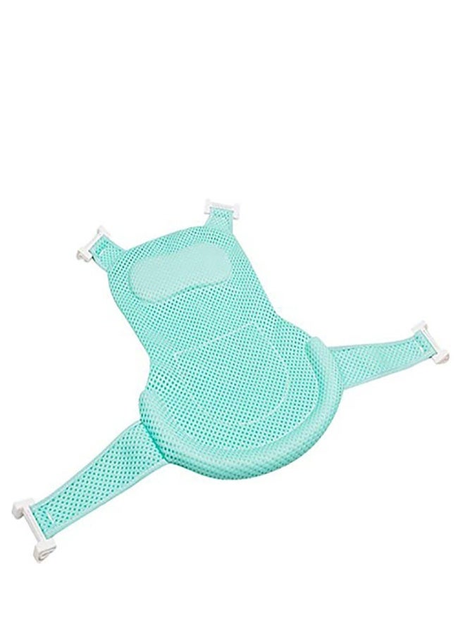 Baby Bath Net, Bathtub Shower Cradle Support Thicken Pad Bathroom Accessories Adjustable For NewBorn Toddler