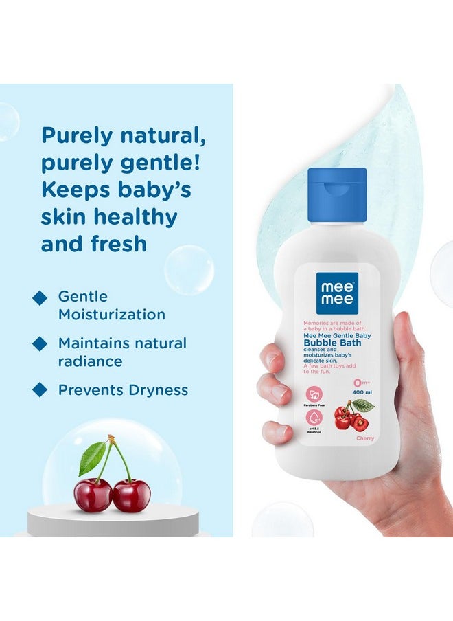 Gentle Baby Bubble Bath Liquid (With Cherry Extracts- 500 Ml)