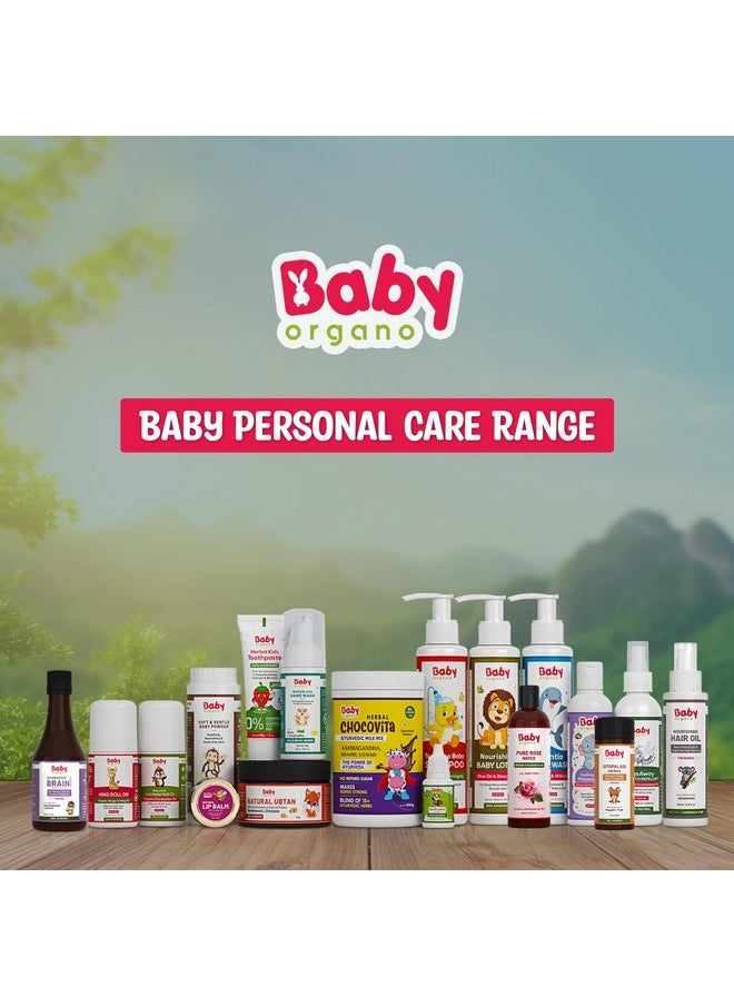 Natural Baby Hair Oil & Baby Shampoo, Baby Body Lotion 0-3 Years | Baby Care Combo Pack For New Born Kids