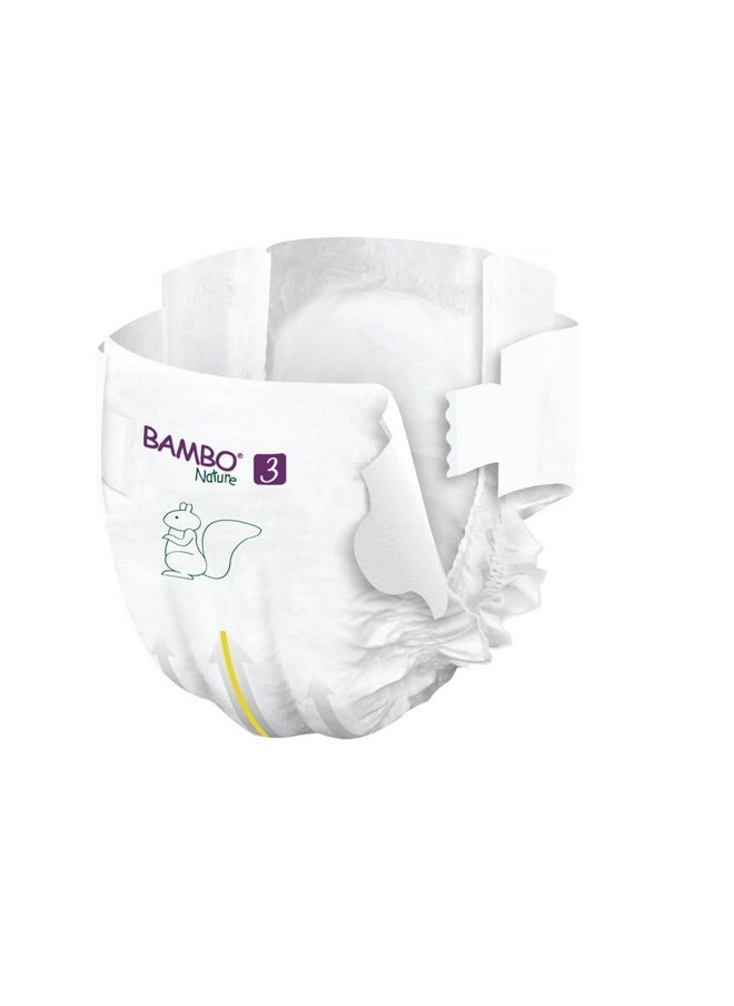 Unisex Premium Eco-Friendly Tape Diapers With Wetness Indicator - M Size, 28 Pieces - Pack Of 3