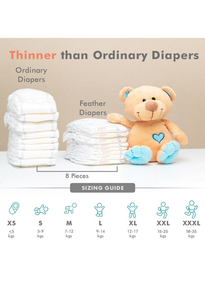 Xxxl Size Baby Premium Feather Diaper For Baby 18+ Kgs (24 Combo Pack Offer)