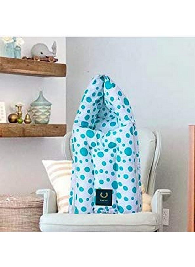 Baby Gift Set Of Complete Sleeping Essentials In One Pack(0-6 Months)(Total Items: 8) (Aqua Blue & Olive Green)