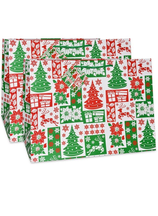 12 Jumbo Christmas Tote Bags With Handles 15