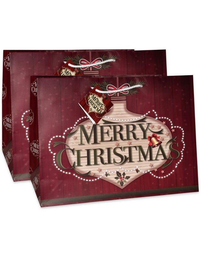 12 Jumbo Christmas Tote Bags With Handles 15