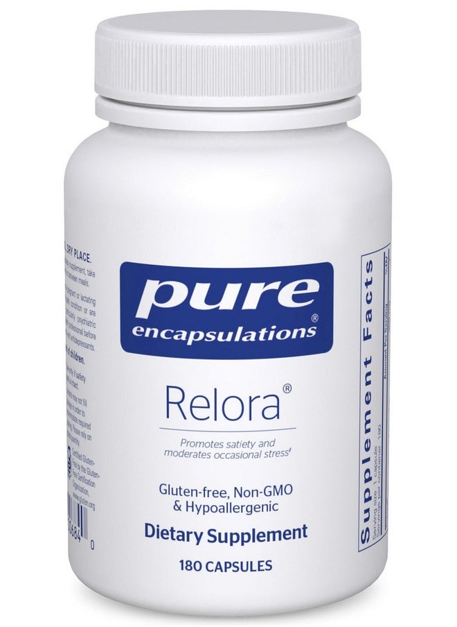 Pure Encapsulations Relora | Hypoallergenic Supplement Promotes Healthy Cortisol and DHEA Production and Moderates Occasional Stress | 180 Capsules