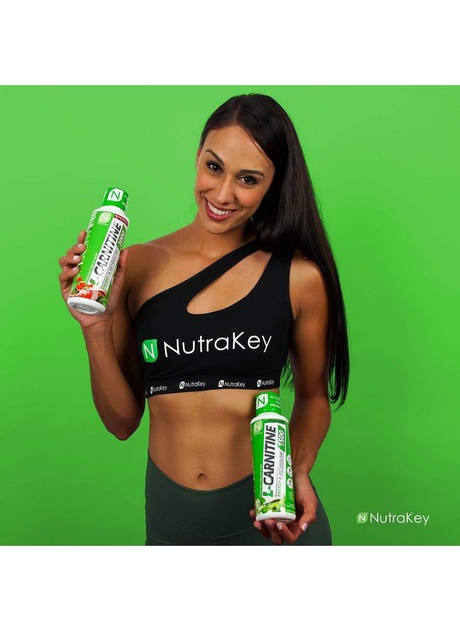 NutraKey L-Carnitine 3000mg, No Sugar, Gluten Free, Turn Into Fuel, (Grape Crush) 31 Servings