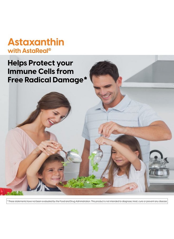 Doctor's Best Astaxanthin, Powerful Antioxidant, Skin, Eye Health, Non-GMO, Gluten Free, Vegan, Soy Free, 6 mg, 90VSG