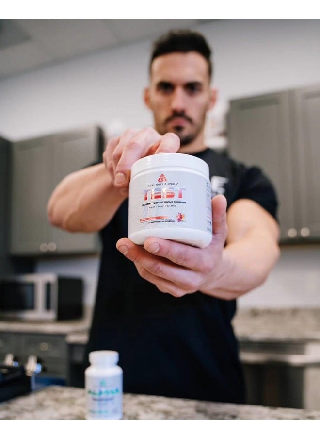 Core Nutritionals Platinum Test, Includes 3.6 Grams Calcium D-Aspartic Acid, Supports Healthy Testosterone Levels 28 Servings (Primal Punch)
