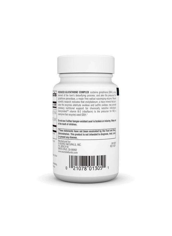 Source Naturals Reduced Glutathione Complex 50 mg Orange Flavored - 100 Lozenges